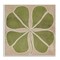 Stupell Industries Neutral Symmetrical Clover Wall Plaque, design by June Erica Vess